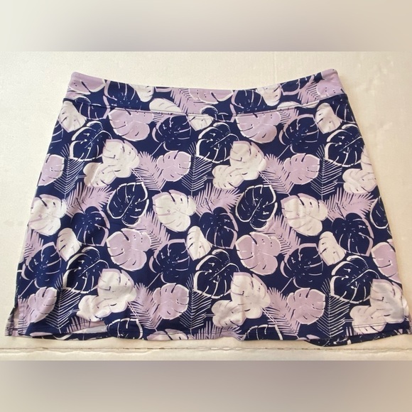 Tranquility Womens Plus Size XX-Large Tropical Elastic Waist Golf Sport Skort - Picture 1 of 7